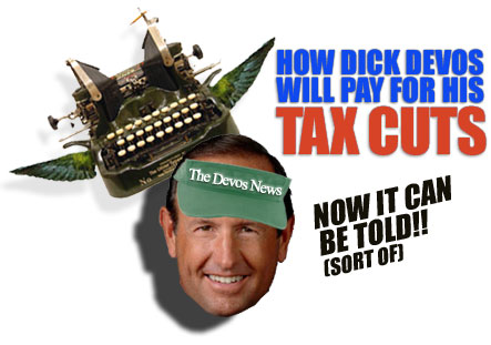 How Dick Devos will pay for Michigan tax cuts